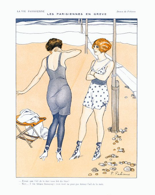 Pin Up - Girls At The Beach - Fabiano - 1913