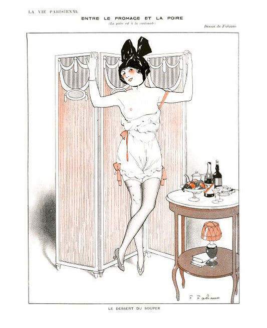 Pin Up - Girl w/Lingerie - Fabiano - 1914