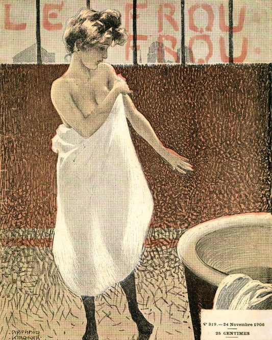 Girl Bathing - Kirchner - 1906