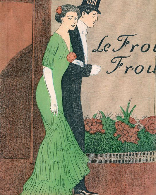 Couple Walking By Flowers