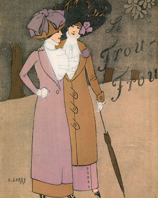 Ladies Walking - E. Larry