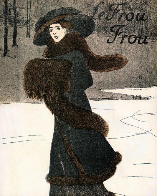 Girl In A Brown Dress