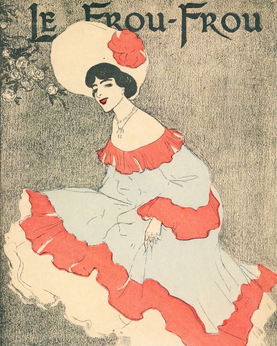 Girl In Red And White - 1905