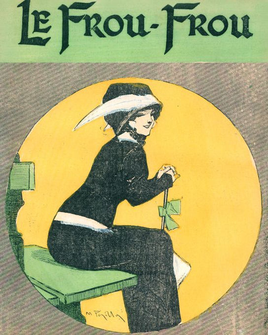 Girl Seated On Bench