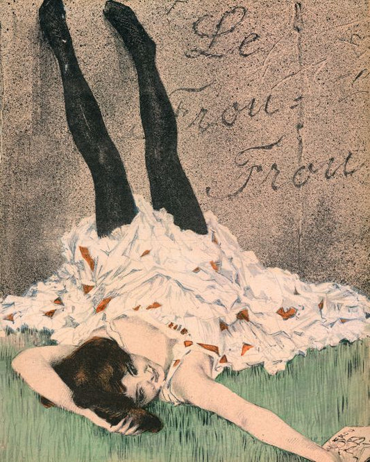 Girl In Black Stockings - Kirchner