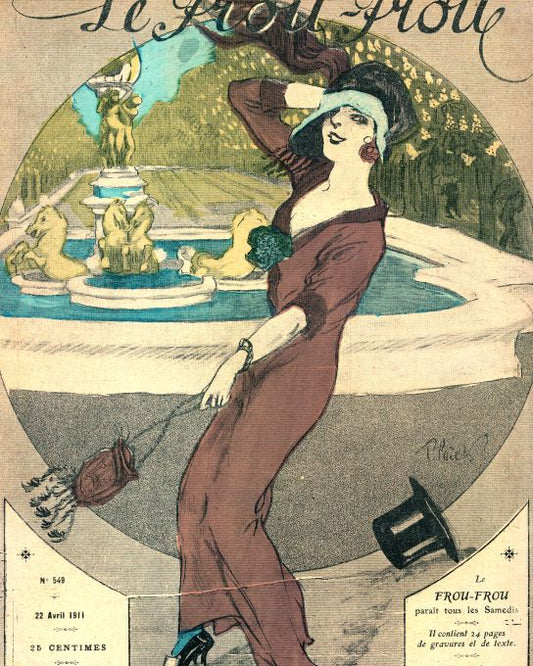 Girl In Windy Park - Plaiek - 1911