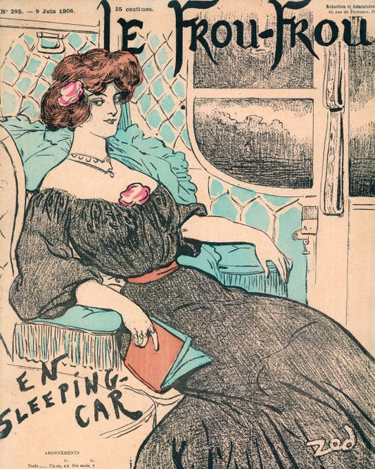 En Sleeping Car - Zed - 1905