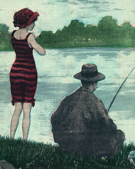 Couple At River - 1912