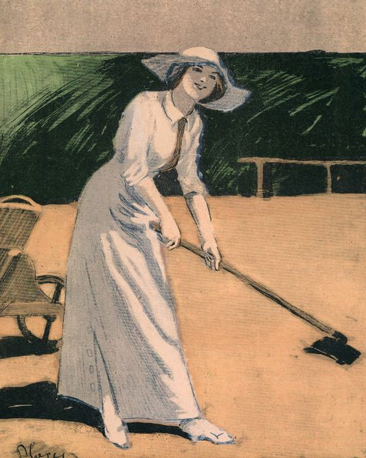 Girl w/Plough - 1912