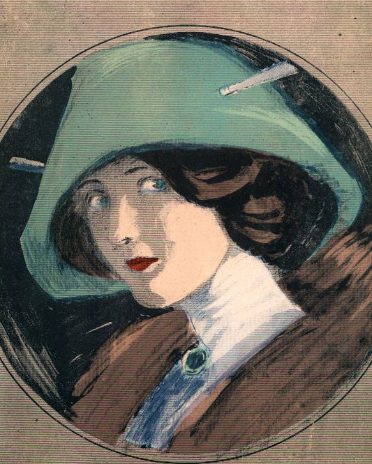 Girl Stares - 1912