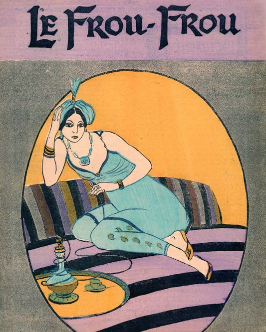 Girl w/Hookah - 1912