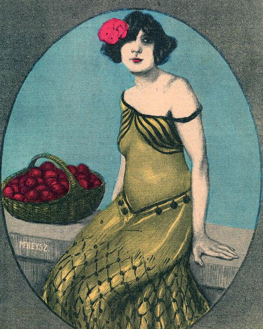 Girl Playing Golf - 1912