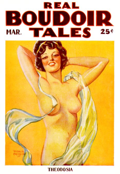Pin Up - Nude Girl with Scarf - Greenwood - 1935
