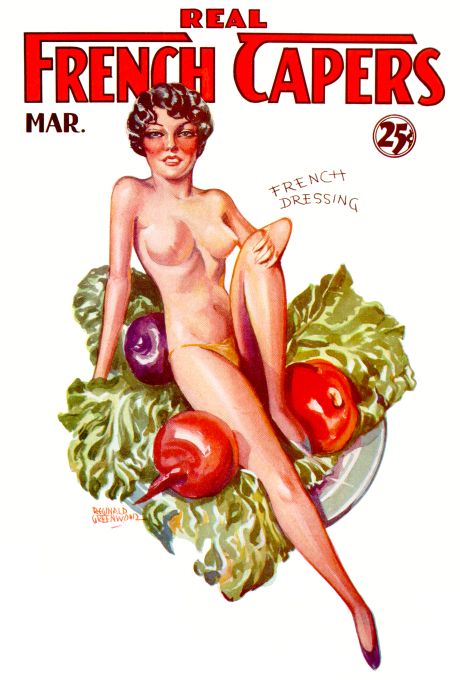 Pin Up - Girl On Salad - Greenwood - 1935