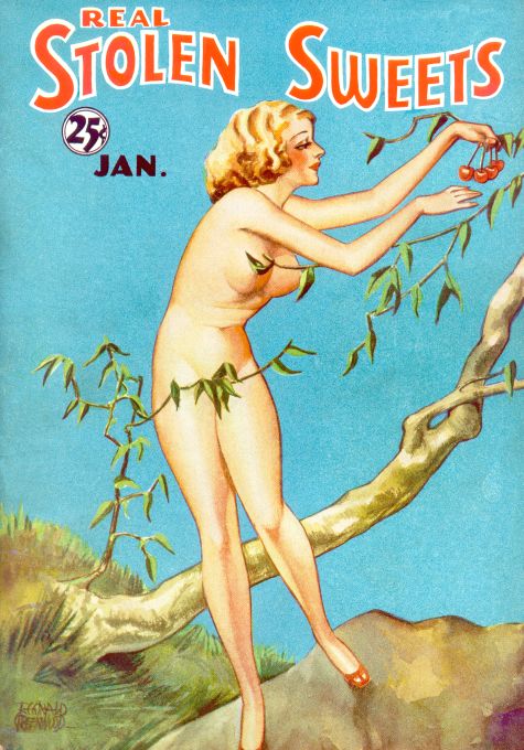 Pin Up - Nude Blonde Girl - Greenwood - 1935