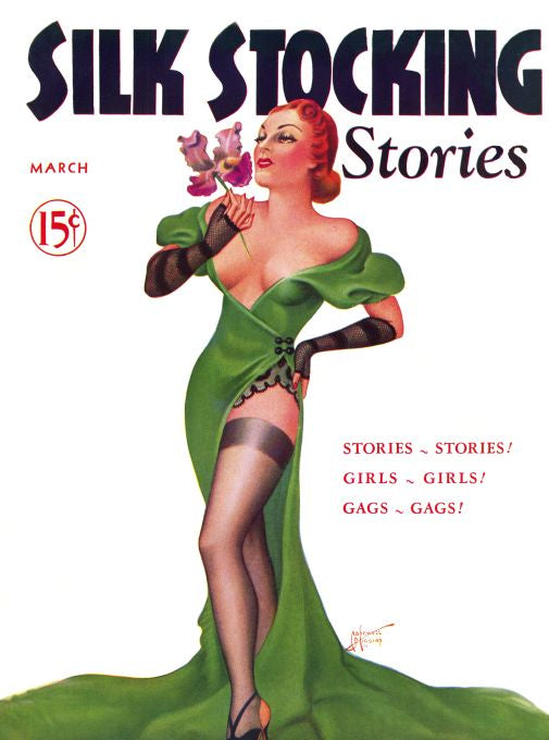 Pin Up - Girl in Green - Higgins - 1937