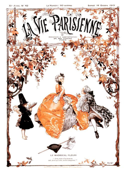 Pin Up - Man Courts Girl - Herouard - 1913