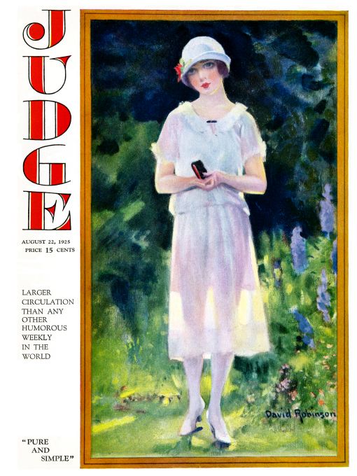 Pure And Simple - Robinson -  Aug 22 1925