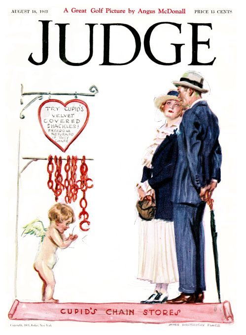 Cupids Chain Stores - Montgomery Flagg -  Aug 18 1923