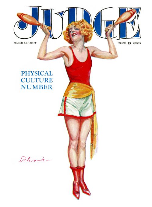 Physical Culture Number - Delevante -  March 14 1926