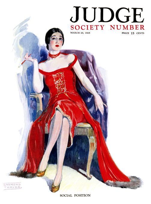 Social Position - Thayer -  March 28 1925