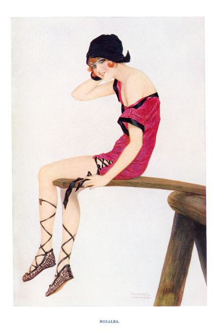 Pin Up - Rosabla  - Kirchner - 1915