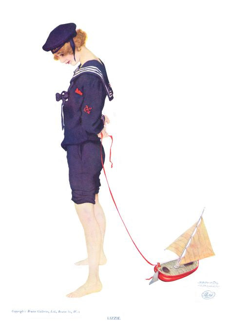 Pin Up - Lizzie  - Kirchner - 1915