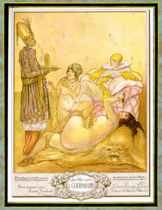 Pin Up - La Gourmandise - Lambert - 1918