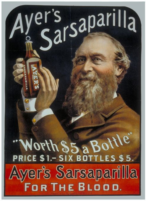 Ayer's Sarsaparilla for the Blood - Medicine Posters