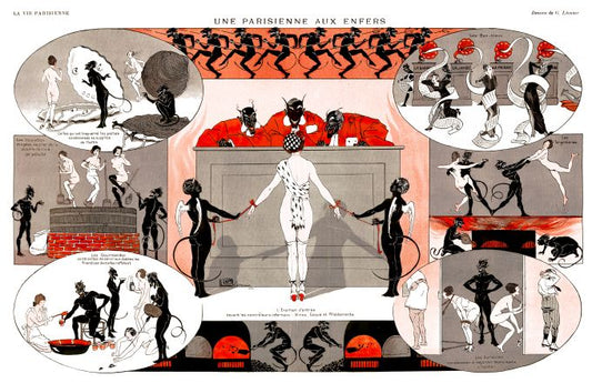 Pin Up - Girls in Hell - Leonnec - 1913