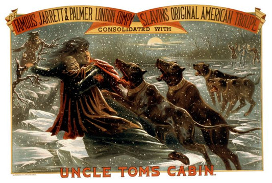 Uncle Toms Cabin - Strobridge & Co. Lithograph - 1881