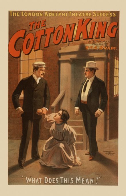 The Cotton King - Strobridge & Co. Lithograph - 1894