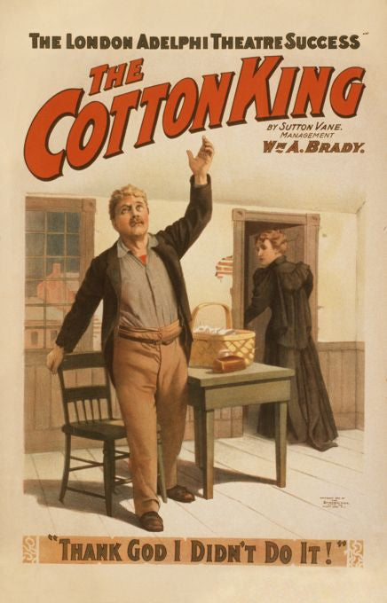 Thank God I Didn't Do It - Strobridge & Co. Lithograph - 1894