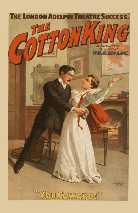 You Coward - Strobridge & Co. Lithograph - 1894