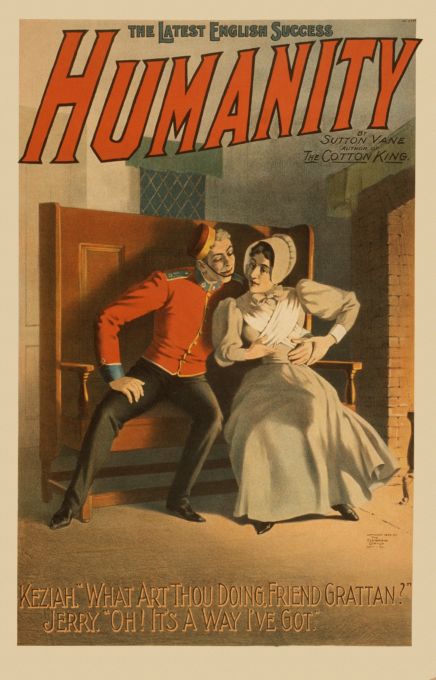 Humanity - Strobridge & Co. Lithograph - 1894