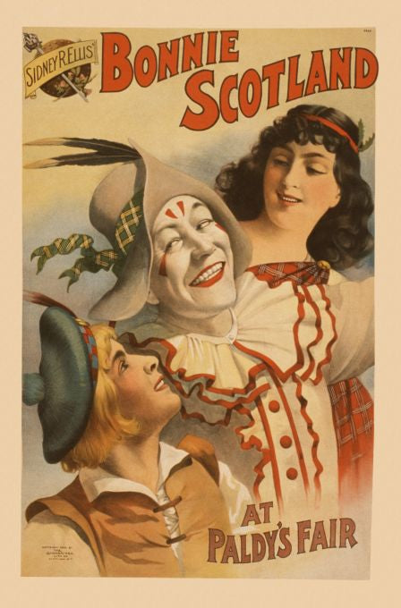 At Paldy's Fair - Strobridge & Co. Lithograph - 1895