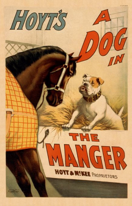 The Manger - Strobridge & Co. Lithograph - 1899