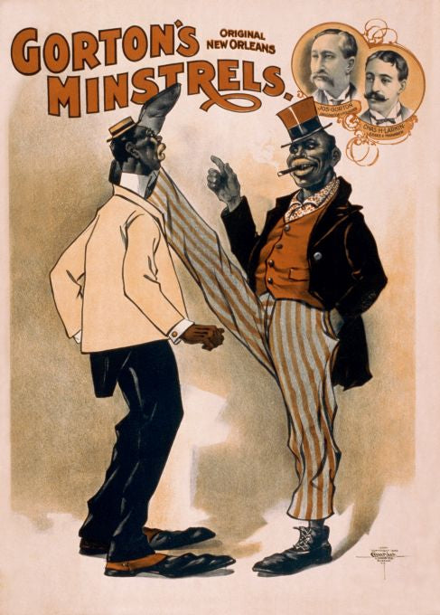 Gorton's Minstrels - Courier Company - 1899