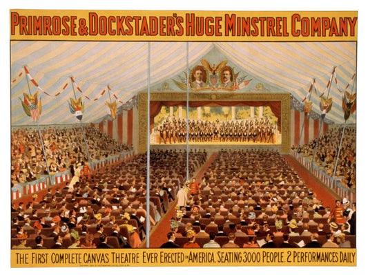 Primrose and Dockstaders Huge Minstrel Company - Strobridge & Co. - 1900