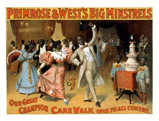Cake Walk - Strobridge & Co. Lithograph - 1896