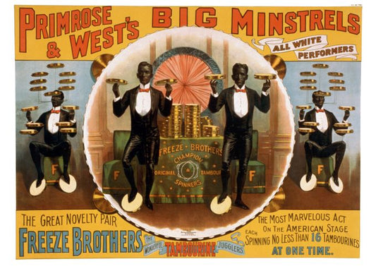 Tambourine Jugglers - Strobridge & Co. Lithograph - 1897