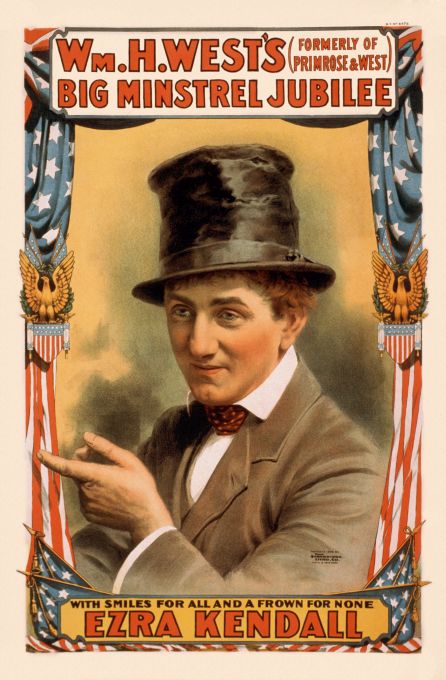 Ezra Kendall - Strobridge & Co. Lithograph - 1898