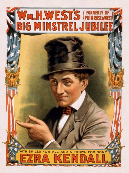 Ezra Kendall 2 - Strobridge & Co. Lithograph - 1898