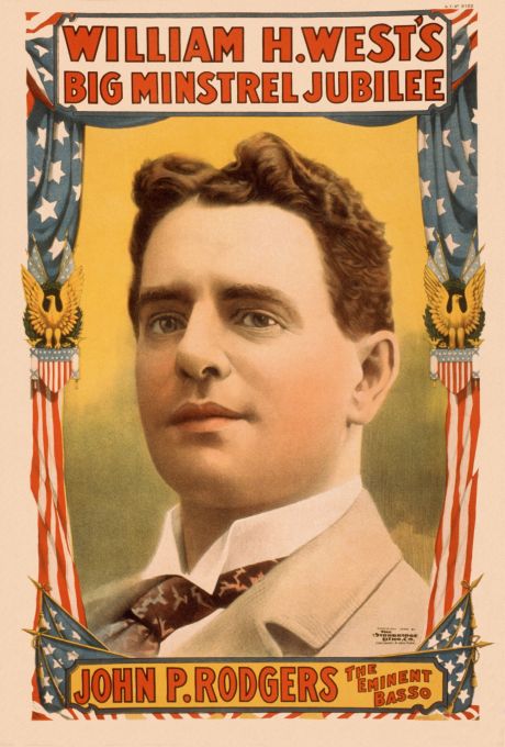 John P Rodgers - Strobridge & Co. Lithograph - 1899