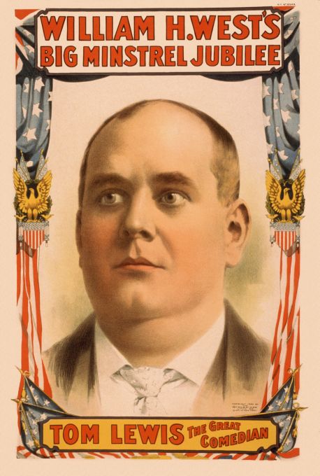 Tom Lewis - Strobridge & Co. Lithograph - 1899