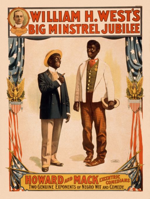 Big Minstrel Jubilee 4 - Strobridge & Co. Lithograph - 1899