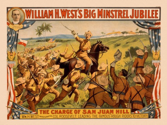 San Juan Hill - Strobridge & Co. Lithograph - 1899