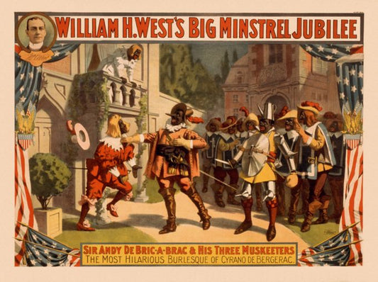 Big Minstrel Jubilee 6 - Strobridge & Co. Lithograph - 1899