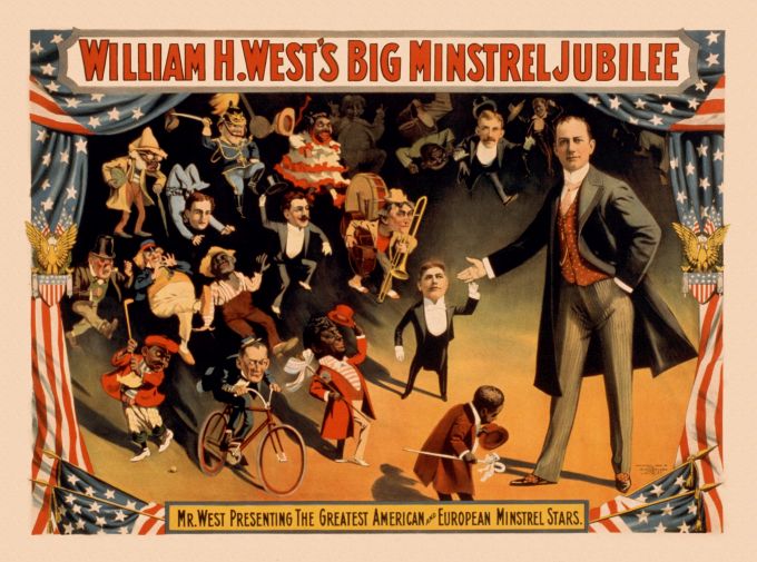 Big Minstrel Jubilee 7 - Strobridge & Co. Lithograph - 1899