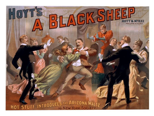 Black Sheep - Strobridge & Co. Lithograph - 1894